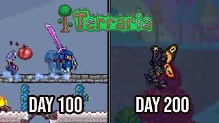 Newbie Plays Terraria for 200 Days