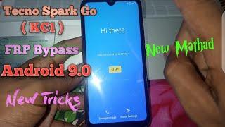 Tecno Spark Go (KC1) FRP Bypass Android 9.0 New Tricks || Tecno FRP Bypass Android 9.0 Latest Update