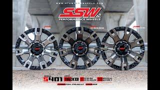 SSW S401 Size 16x8 PCD 6x114.3-139.7
