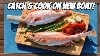 Catch and Cook - Fishing in Kawakawa Bay on My New Boat!