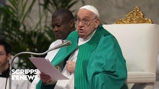 Pope Francis urges probe into whether Israel's Gaza attacks amount to 'genocide'