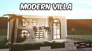 BUILDING A MODERN VILLA IN BLOXBURG