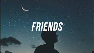 Mishaal "Friends" ft. Powfu (Lyrics)