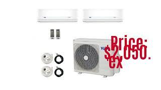 TMG Dual Zone, 18000 BTU. #airconditioner #minisplit #trendingvideo