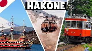 Boat, Cable Car and Train, Hakone the touristy way