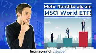 ETF Tipps: Diese ETFs performen BESSER als ein MSCI World ETF  | finanzen.net #etf #rendite