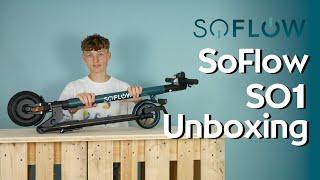 SoFlow SO1 E-Scooter Unboxing und Aufbau | Das LEICHTGEWICHT - Hertie