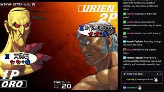 Fightcade 2 SF3 casuals vs n_cruz (Oro vs Urien) 2024/12/19