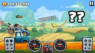 FAKE WHEELIE BONUS?  8 EASY TO IMPOSSIBLE MAP EP 21 | Hill Climb Racing 2