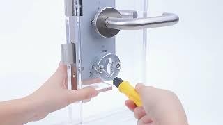 DIROCK  How to Install door hardware