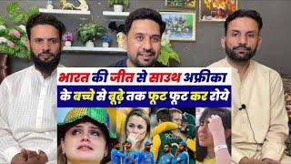 India Win South Africa Public Reaction | India Beat South Africa Crying Reaction Media