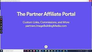 The Partner Affiliate Portal  | Image Building Media Partner Affiliate Portal