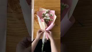 bouquet wrap diy tutorial