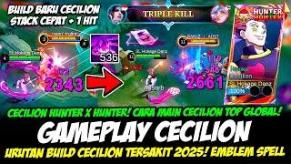 GAMEPLAY CECILION HUNTER X HUNTER + CARA MAIN CECILION 2025BUILD CECILION TERSAKITCECILION HISOKA