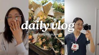 starting 2025: securing wedding venue, celebrations w/ friends, what i do on my days off as a nurse