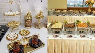 100+ Party Tables Decoration Ideas/ Buffet Table Setting Presentation#decor