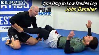 Arm Drag to Low Double Leg by John Danaher