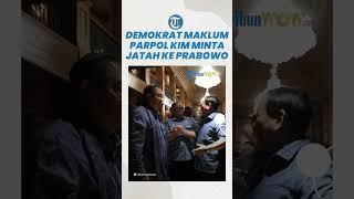 Demokrat Maklum Parpol di KIM yang Minta Jatah ke Prabowo, Sebut sang Menhan Sudah Hubungi AHY