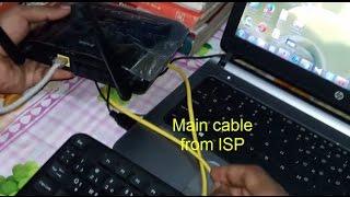 How to setup Dlink wifi router (DIR-615M)