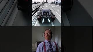 Patrick Bateman Listening to Aventador Sound - American Psycho