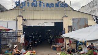 Phsar Serei Saophoan in Bonteay Meanchey Province, Cambodia