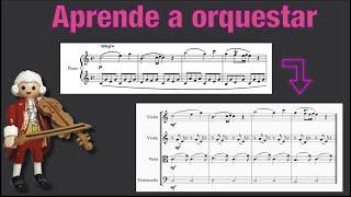 Aprende a Orquestar  - Ejemplo con Mozart