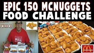 150 McDonalds Chicken McNuggets CHALLENGE Vs FreakEating | LA Beast Response (vs the world 43)