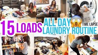 STAY AT HOME MOM OF 3 WEEKLY LAUNDRY ROUTINE / CLEANING ROUTINE MOTIVATION / CLEAN WITH ME / SAHM