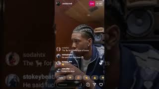 Section 8 Studio cook Up | IG Live