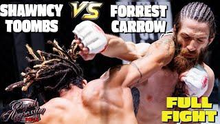 Forrest Carrow vs Shawncy Toombs Caged Aggression: The Triad Night 2 Jens Pulver & Jason Bermas Comm