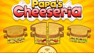 Papa's Cheeseria Full Gameplay Walkthrough