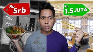 Nyobain Mie Ayam Rp5.000 VS Rp1.500.000