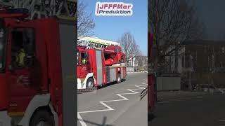 HLF 20 + DLA(K) 23/12 FF Weinheim Abt. Stadt #feuerwehr #firefighter #weinheim