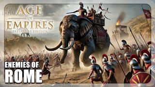 Age of Empires DE - Enemies of Rome, Full Campaign gameplay