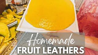 How to Make Fruit Leather in a Dehydrator - the EASY way