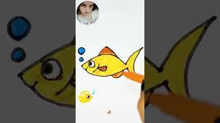 Fish Drawing Easy | how to draw fish for beginners