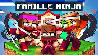 Adopté par une Famille de NINJA sur Minecraft !