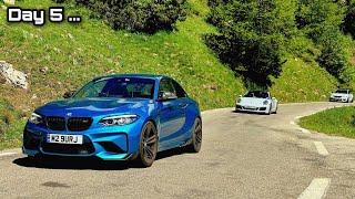 M2s vs 911s on an Epic Road Trip! PetrolHead Tours Alps Day 5