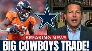 URGENT! BRONCOS STAR HEADING TO COWBOYS! NEW RUNNING BACK ARRIVING IN DALLAS? [DALLAS COWBOYS NEWS]