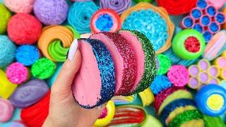 [ASMR]SOAP&GLITTERSoap boxes with foam&starchCrushing soap 4K 바삭바삭한 비누clay cracking