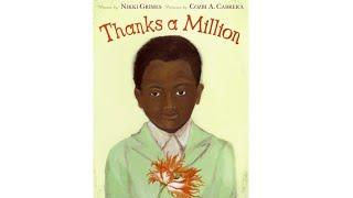 Thanks a Million | Poems by Nikki Grimes | Illustrated by Cozbi A Cabrera | Miss Elaine's Read Along