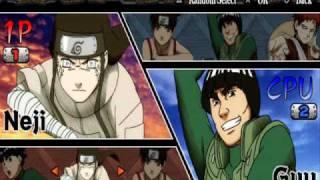 Naruto Ultimate Ninja Heroes 2 - All Characters