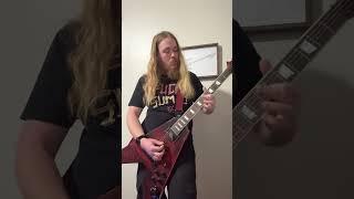 Hearts Burst Into Fire intro #solo- Bullet For My Valentine #guitar #cover