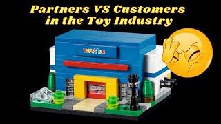 Why having Retail Partners is hurting the Toy Industry. Business 101 being ignored.