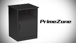 How to Assemble the PrimeZone Black USB Nightstand