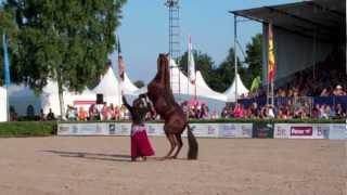 Clémence Faivre at Horse Event 2012