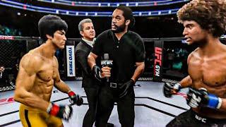 Bruce Lee vs. Alex Caceres [EA Sports UFC 4] - K1 Rules