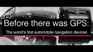 Before there was GPS: The world's first automobile navigation devices