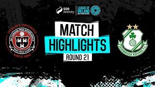 SSE Airtricity Men's Premier Division Round 21 | Bohemians 2-2 Shamrock Rovers | Highlights