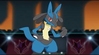 Ash's Riolu evolves into Lucario | Pokemon Journeys (English Dub)